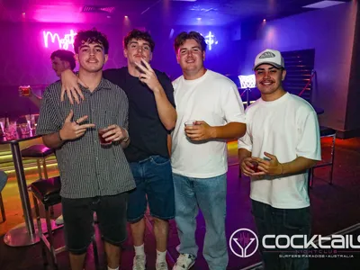 A professional photo of guests enjoying themselves at Cocktails Nightclub from our gallery.