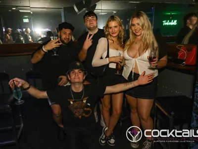 A professional photo of guests enjoying themselves at Cocktails Nightclub from our gallery.