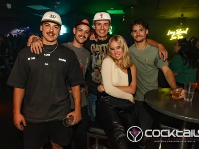 A professional photo of guests enjoying themselves at Cocktails Nightclub from our gallery.