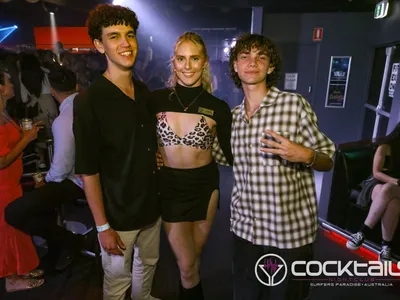 A professional photo of guests enjoying themselves at Cocktails Nightclub from our gallery.