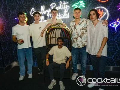 A professional photo of guests enjoying themselves at Cocktails Nightclub from our gallery.