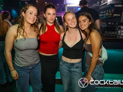 A professional photo of guests enjoying themselves at Cocktails Nightclub from our gallery.