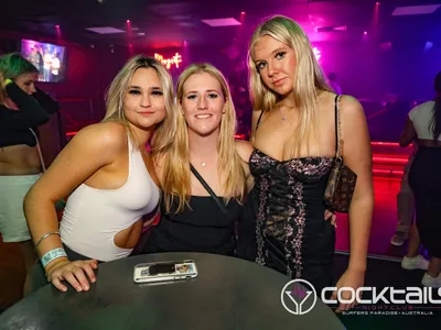 A professional photo of guests enjoying themselves at Cocktails Nightclub from our gallery.