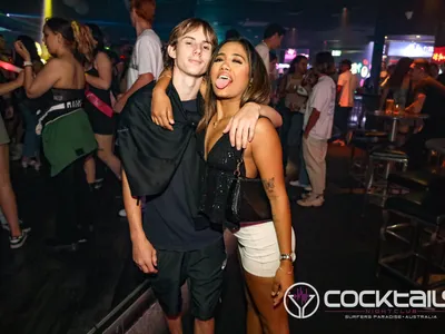 A professional photo of guests enjoying themselves at Cocktails Nightclub from our gallery.