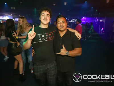 A professional photo of guests enjoying themselves at Cocktails Nightclub from our gallery.