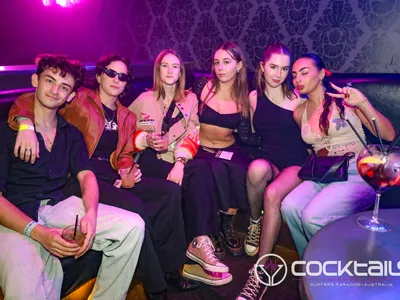 A professional photo of guests enjoying themselves at Cocktails Nightclub from our gallery.