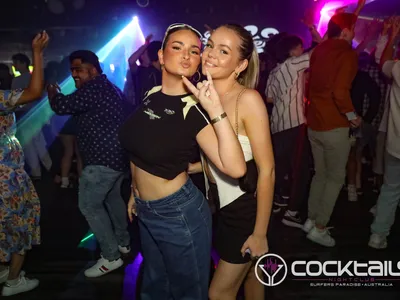 A professional photo of guests enjoying themselves at Cocktails Nightclub from our gallery.