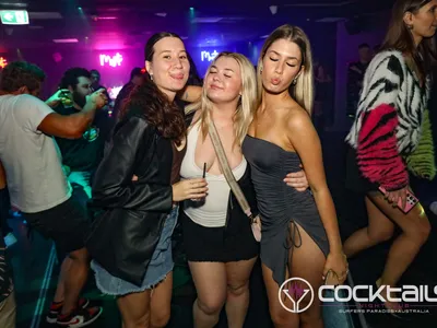 A professional photo of guests enjoying themselves at Cocktails Nightclub from our gallery.