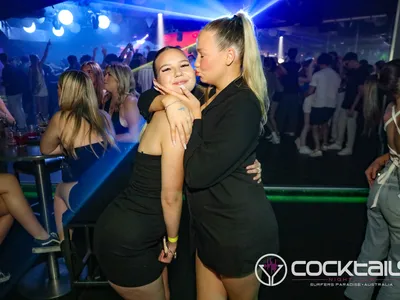 A professional photo of guests enjoying themselves at Cocktails Nightclub from our gallery.