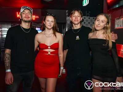 A professional photo of guests enjoying themselves at Cocktails Nightclub from our gallery.