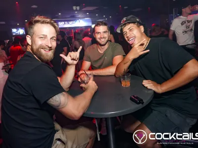 A professional photo of guests enjoying themselves at Cocktails Nightclub from our gallery.