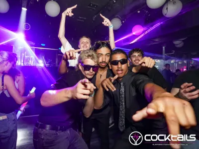 A professional photo of guests enjoying themselves at Cocktails Nightclub from our gallery.