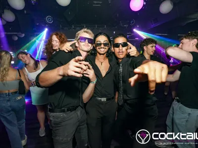 A professional photo of guests enjoying themselves at Cocktails Nightclub from our gallery.