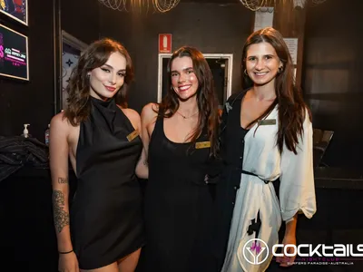 A professional photo of guests enjoying themselves at Cocktails Nightclub from our gallery.