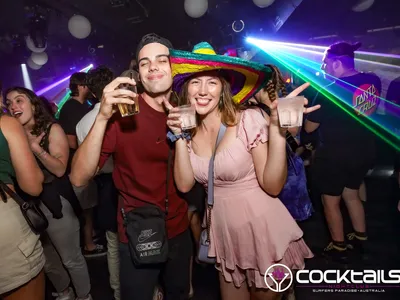 A professional photo of guests enjoying themselves at Cocktails Nightclub from our gallery.