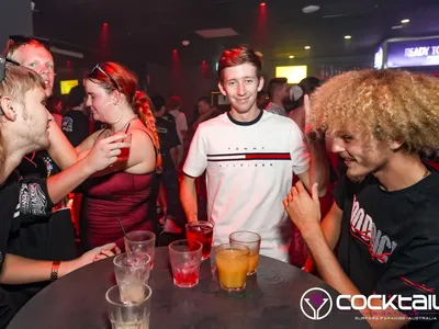 A professional photo of guests enjoying themselves at Cocktails Nightclub from our gallery.