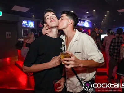 A professional photo of guests enjoying themselves at Cocktails Nightclub from our gallery.