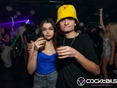 A professional photo of guests enjoying themselves at Cocktails Nightclub from our gallery.