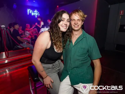 A professional photo of guests enjoying themselves at Cocktails Nightclub from our gallery.