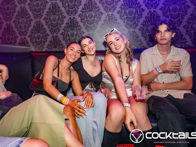 A professional photo of guests enjoying themselves at Cocktails Nightclub from our gallery.