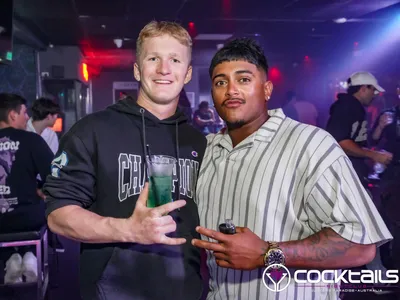 A professional photo of guests enjoying themselves at Cocktails Nightclub from our gallery.