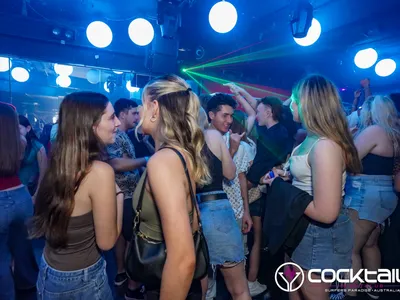 A professional photo of guests enjoying themselves at Cocktails Nightclub from our gallery.