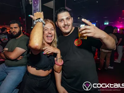 A professional photo of guests enjoying themselves at Cocktails Nightclub from our gallery.