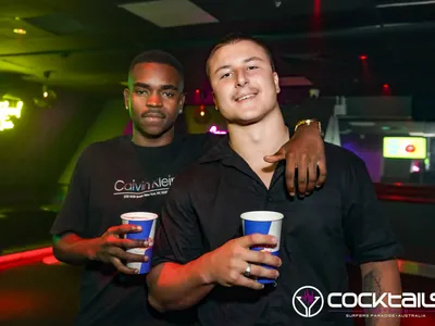 A professional photo of guests enjoying themselves at Cocktails Nightclub from our gallery.