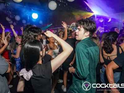 A professional photo of guests enjoying themselves at Cocktails Nightclub from our gallery.