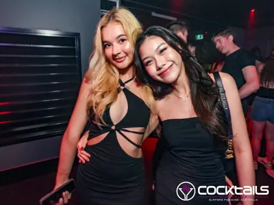 A professional photo of guests enjoying themselves at Cocktails Nightclub from our gallery.