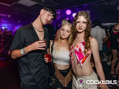 A professional photo of guests enjoying themselves at Cocktails Nightclub from our gallery.