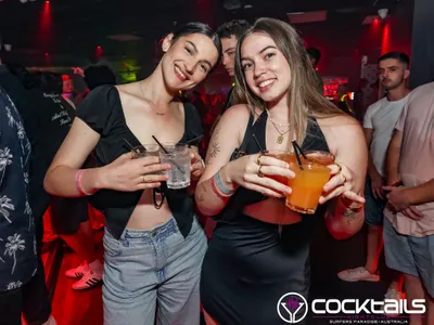 A professional photo of guests enjoying themselves at Cocktails Nightclub from our gallery.