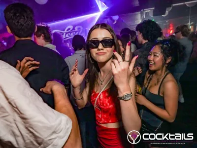 A professional photo of guests enjoying themselves at Cocktails Nightclub from our gallery.