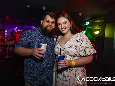 A professional photo of guests enjoying themselves at Cocktails Nightclub from our gallery.