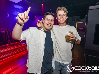 A professional photo of guests enjoying themselves at Cocktails Nightclub from our gallery.