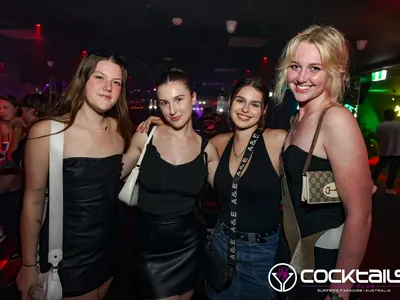 A professional photo of guests enjoying themselves at Cocktails Nightclub from our gallery.