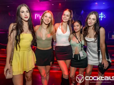 A professional photo of guests enjoying themselves at Cocktails Nightclub from our gallery.