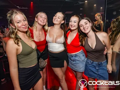 A professional photo of guests enjoying themselves at Cocktails Nightclub from our gallery.