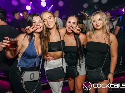 A professional photo of guests enjoying themselves at Cocktails Nightclub from our gallery.