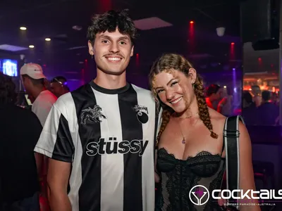 A professional photo of guests enjoying themselves at Cocktails Nightclub from our gallery.