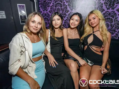 A professional photo of guests enjoying themselves at Cocktails Nightclub from our gallery.