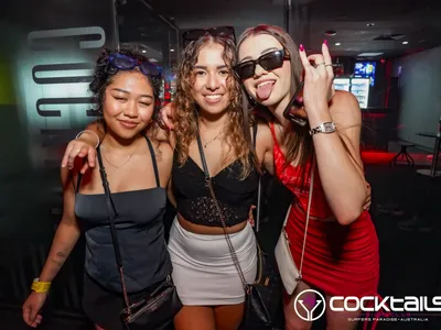 A professional photo of guests enjoying themselves at Cocktails Nightclub from our gallery.