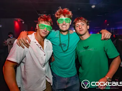 A professional photo of guests enjoying themselves at Cocktails Nightclub from our gallery.