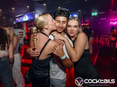 A professional photo of guests enjoying themselves at Cocktails Nightclub from our gallery.