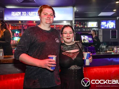 A professional photo of guests enjoying themselves at Cocktails Nightclub from our gallery.