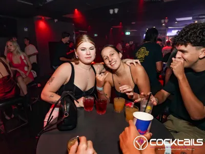 A professional photo of guests enjoying themselves at Cocktails Nightclub from our gallery.