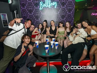 A professional photo of guests enjoying themselves at Cocktails Nightclub from our gallery.