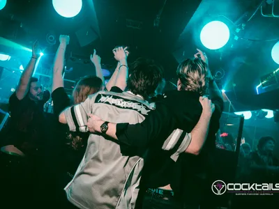 A professional photo of guests enjoying themselves at Cocktails Nightclub from our gallery.