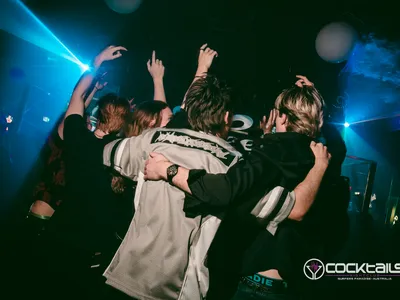 A professional photo of guests enjoying themselves at Cocktails Nightclub from our gallery.