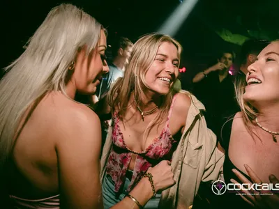 A professional photo of guests enjoying themselves at Cocktails Nightclub from our gallery.